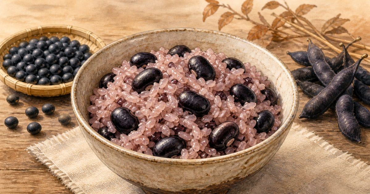 丹波黑豆飯